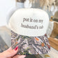 Husband’s Tab Camo Cap Preorder