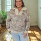 PREORDER: Wren 1/4 Zip Camo Pullover // eta Feb