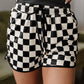 Black Check Fave Shorts