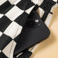 Black Check Fave Shorts