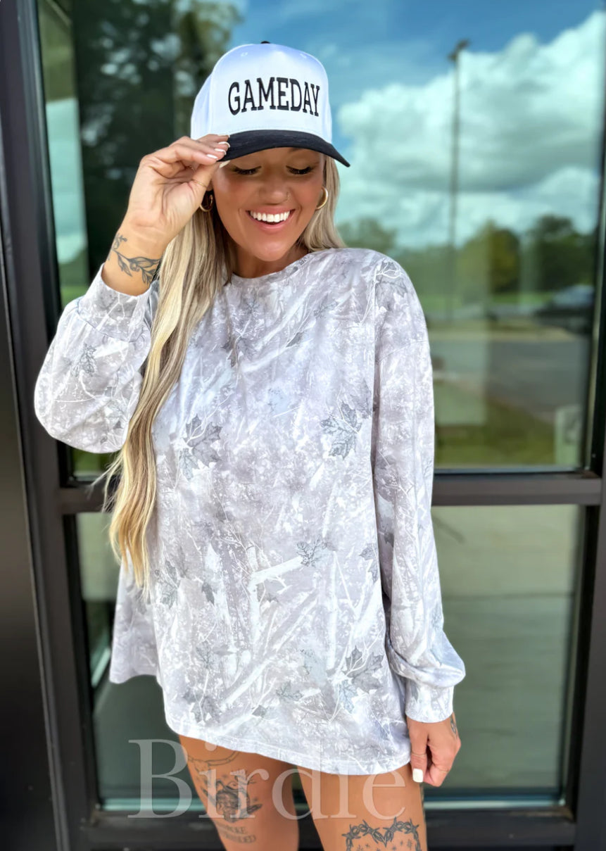Iced Out Camo Long Sleeve Preorder