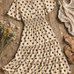 Spotted Something Sweet: Polka Dot Midi Dress