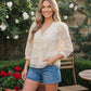 Daisy Dreams Lace Bow Blouse