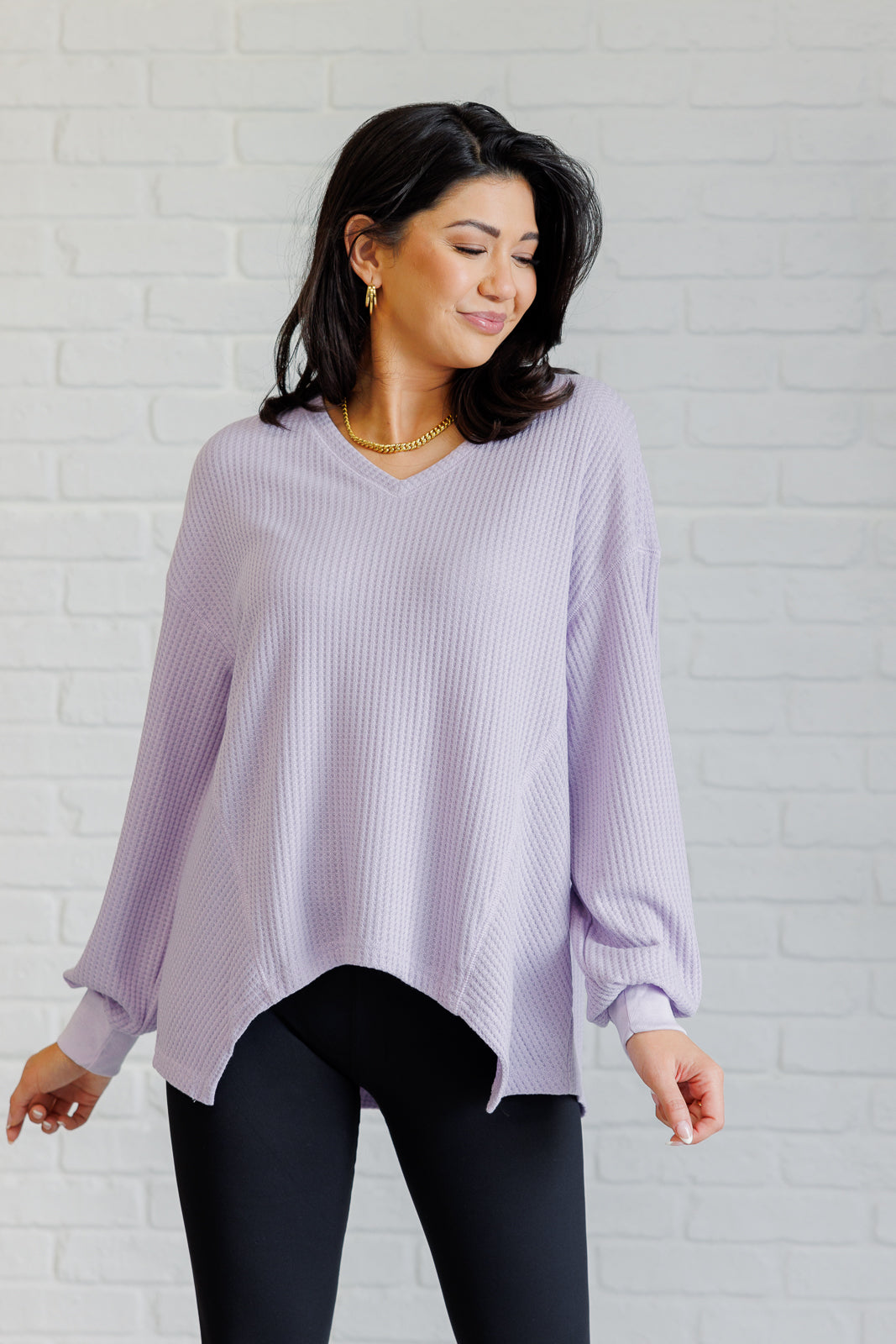 Sway This Way Top in Lavender