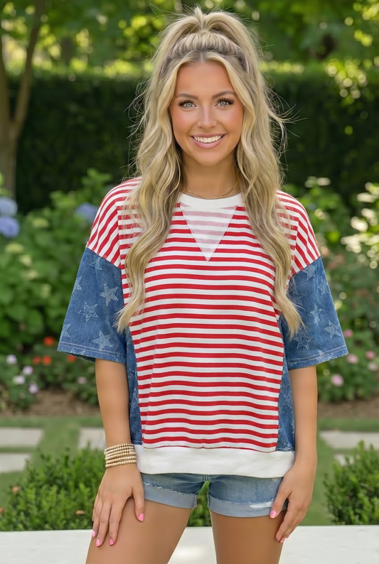 Stars & Stripes Top