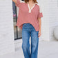 Oversized Stipe Color Block Top