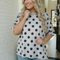 Dots All I Need Oversized Tee