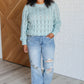 Katie Pointelle Knit Sweater