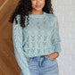 Katie Pointelle Knit Sweater