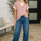 Vivid Memories Relaxed Top in Tomato Red