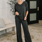 Top and Bottom Lounge Set in Charcoal