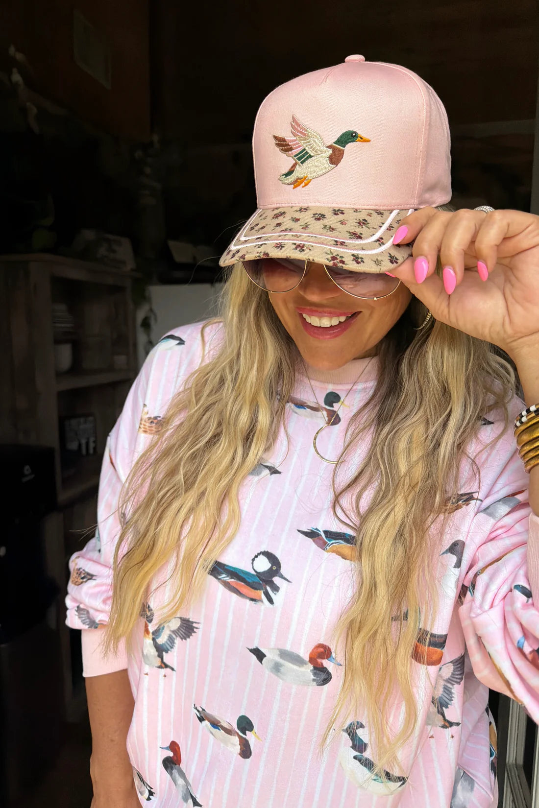PREORDER: Pink Duck Pullover // eta September