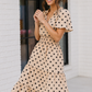 Spotted Something Sweet: Polka Dot Midi Dress
