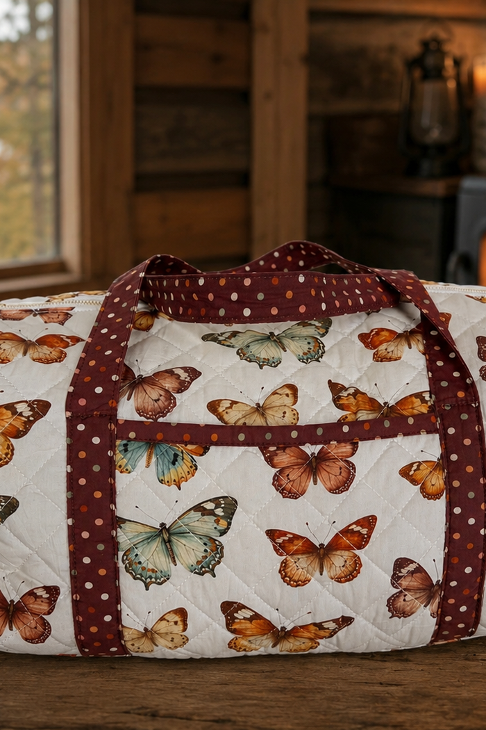 PREORDER: Butterfly Duffle Bag // eta September