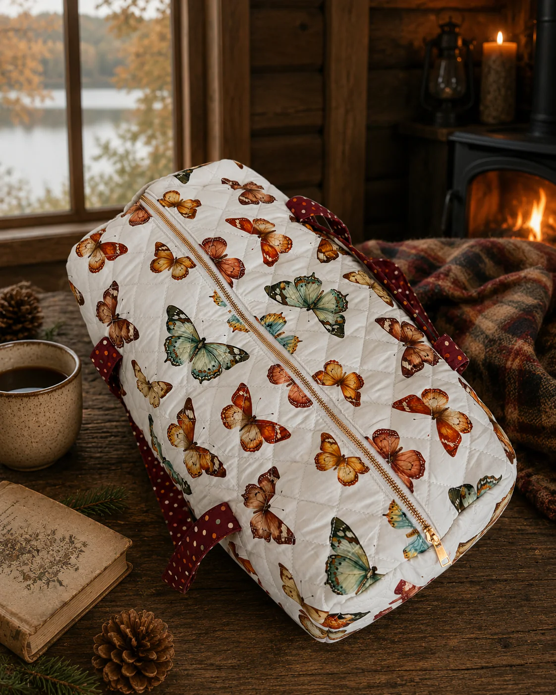 PREORDER: Butterfly Duffle Bag // eta September