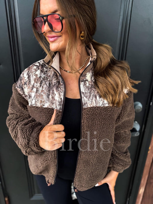 *limited* Everwild Sherpa Camo Zip Preorder