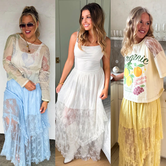 PREORDER: Blooming Maxi Skirt // eta April