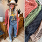 Kendall Open Knit Long Cardi Preorder