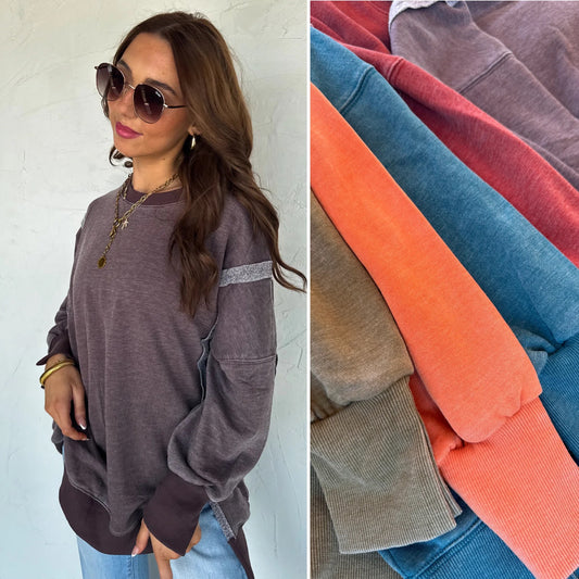Fall Colors Classic Crew Pullover