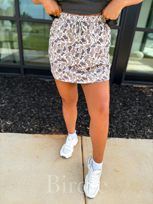 PREORDER: Duck Camo Active Skort  // eta mid August