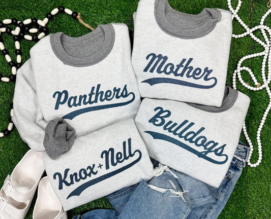 PREORDER: Varsity Inside Out Personalized Sweatshirt