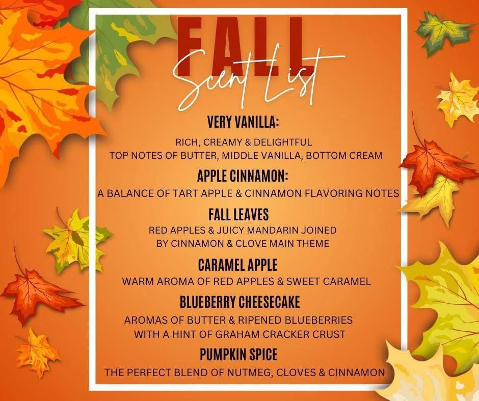 *limited fall scents* Room Spray