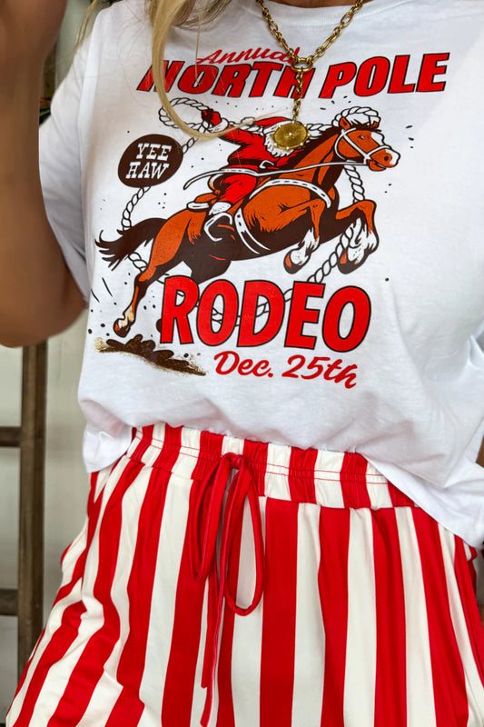 North Pole Rodeo Graphic Tee Preorder