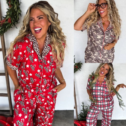 Christmas Luxe PJ Sets Preorder