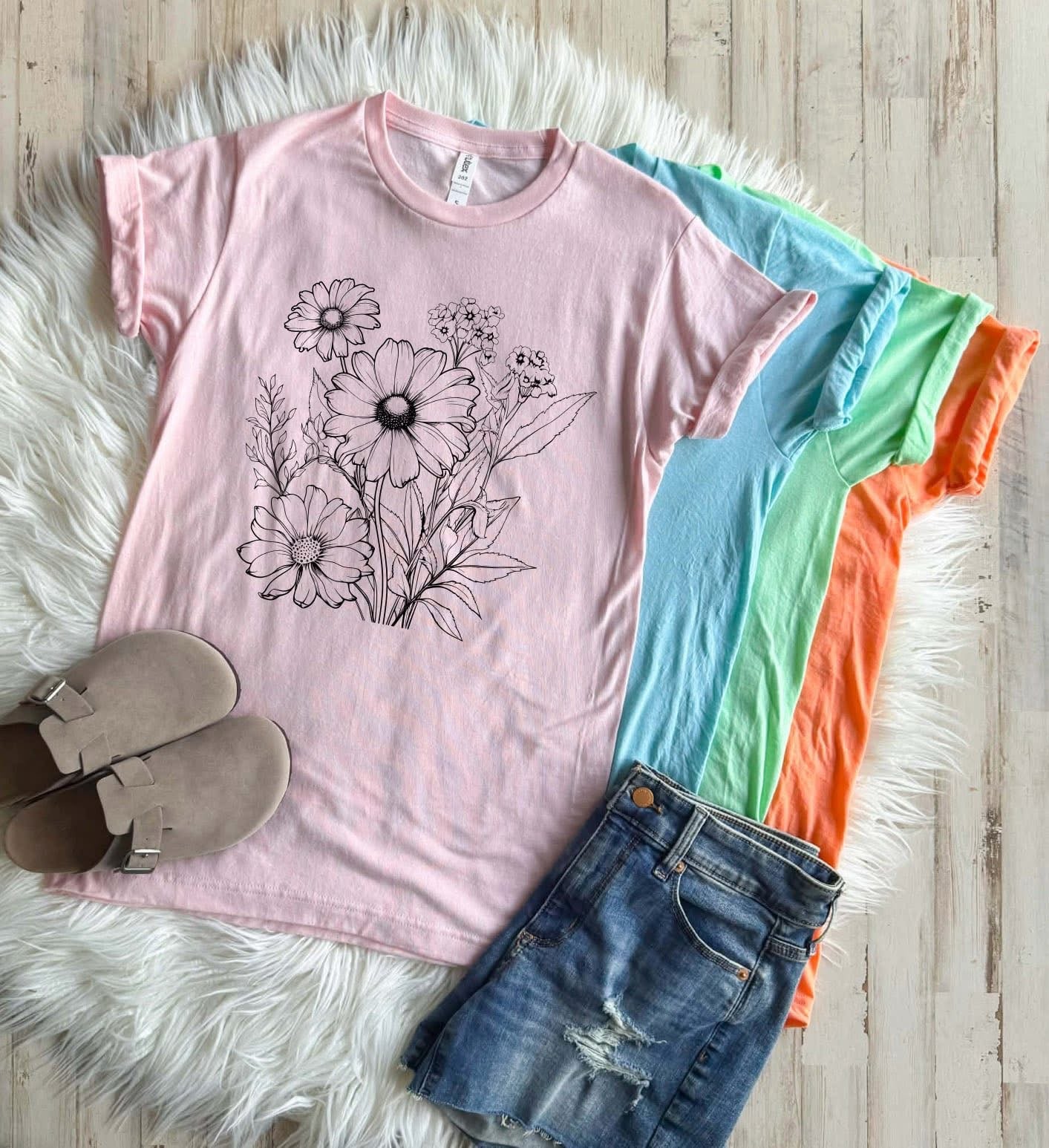 PREORDER: Spring Floral Tee