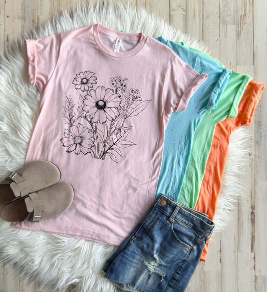 PREORDER: Spring Floral Tee