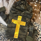 PREORDER: Gold Cross Camo Hoodie