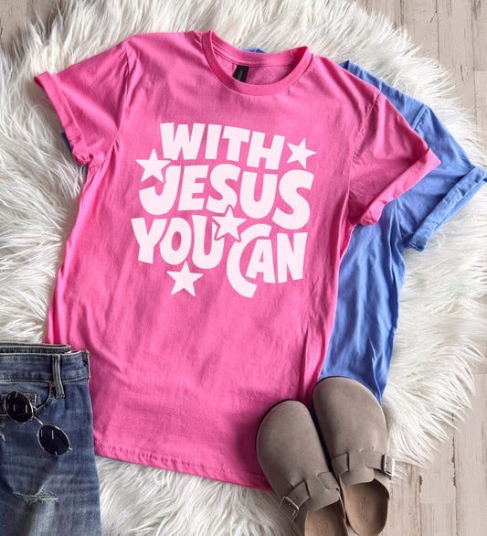PREORDER: With Jesus Tee