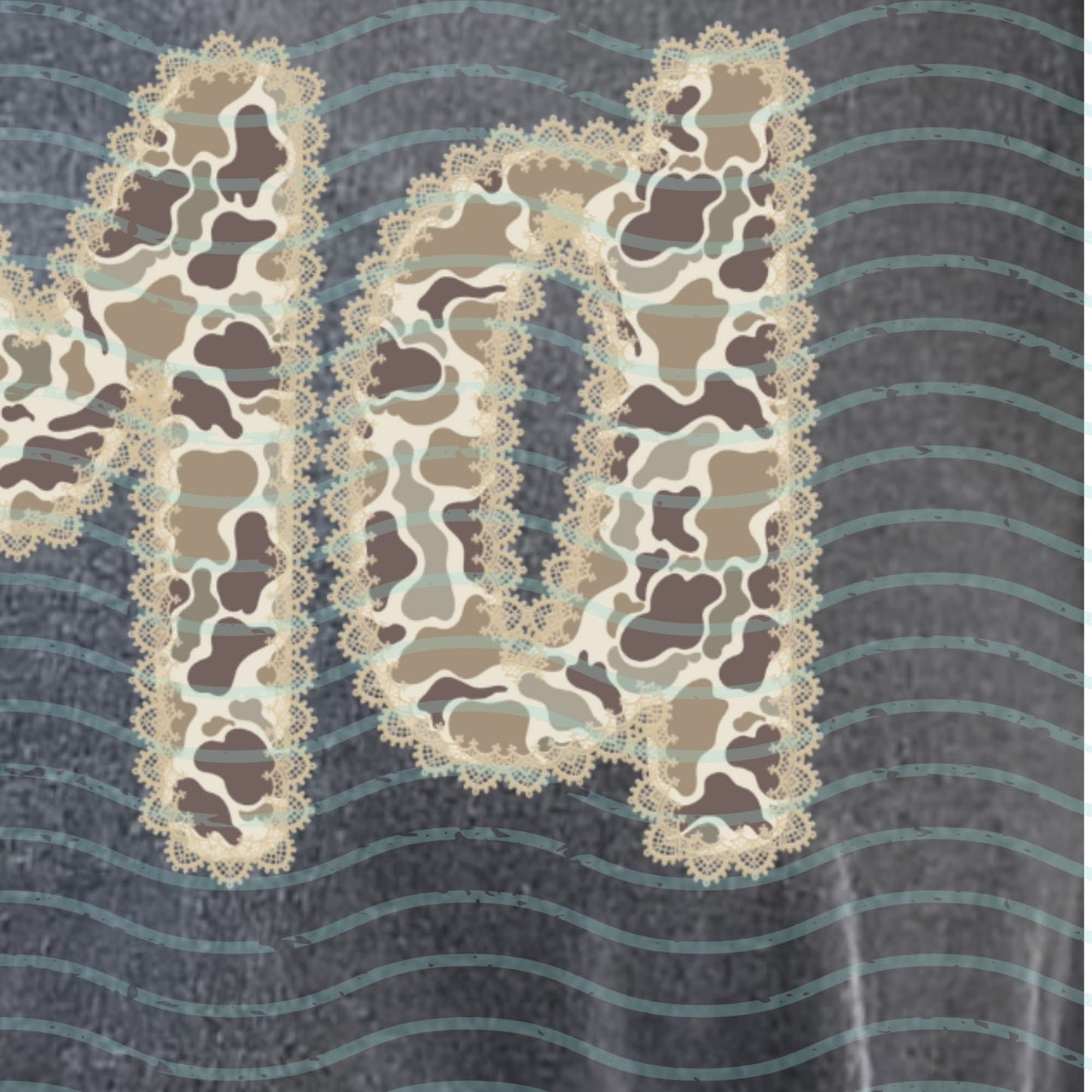 [custom] Camo Word Tee // Sweatshirt Preorder