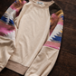 French Beige Aztec Pullover