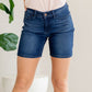High Waist V-Front Bermuda Shorts - Judy Blue