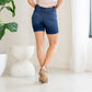 High Waist V-Front Bermuda Shorts - Judy Blue