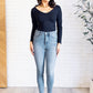 Tummy Control Contrast Wash Skinny Jeans - Judy Blue
