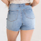 Double Button Tummy Control Shorts - Judy Blue