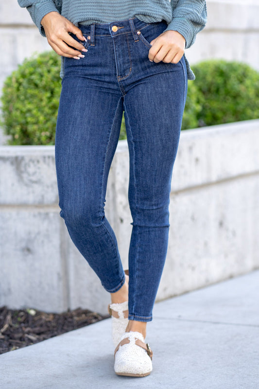 The Classics Tummy Control Skinnies - Judy Blue
