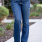 High Rise Cargo Bootcut Jeans - Judy Blue