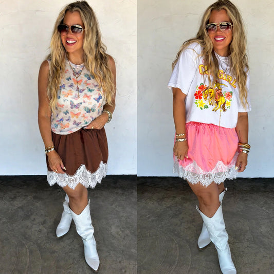 PREORDER: Pretty Little Lace Skirt // eta June