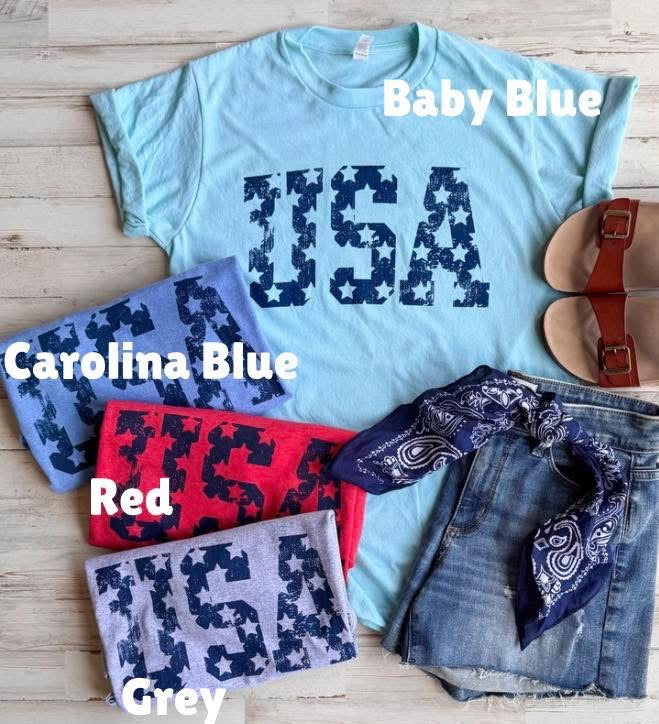 PREORDER: USA Star Tee