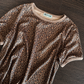Favorite Animal Crew Tee in Chocolate