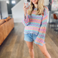 Cotton Candy Open Knit Sweater