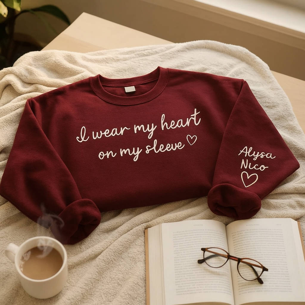 PREORDER: Heart on Sleeve (print // custom)