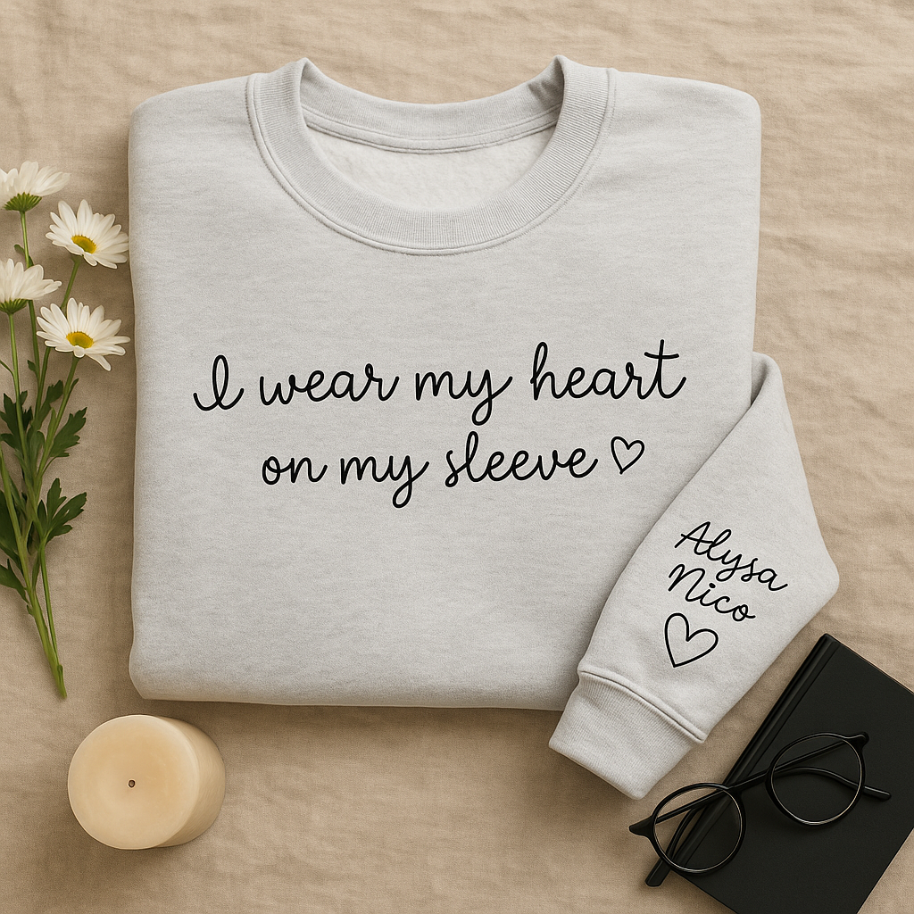 PREORDER: Heart on Sleeve (print // custom)