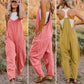 Roam V-Neck Pocketed Jumpsuit