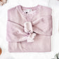 Vintage Wash Pocket Pullover - Blush Pebble