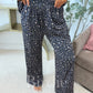 PREORDER: Short Sleeve PJ Set in Deep Wild Animal // eta 3-4 weeks