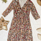 Taylor Dress - Mocha Floral FINAL SALE